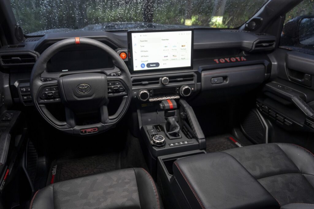 2025 Toyota 4Runner interior.