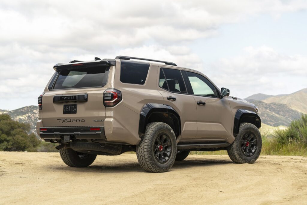 2025 Toyota 4Runner exterior.