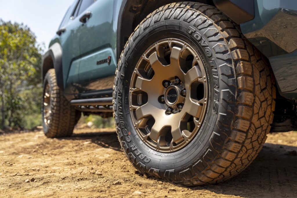 2025 Toyota 4Runner Trailhunter wheel.