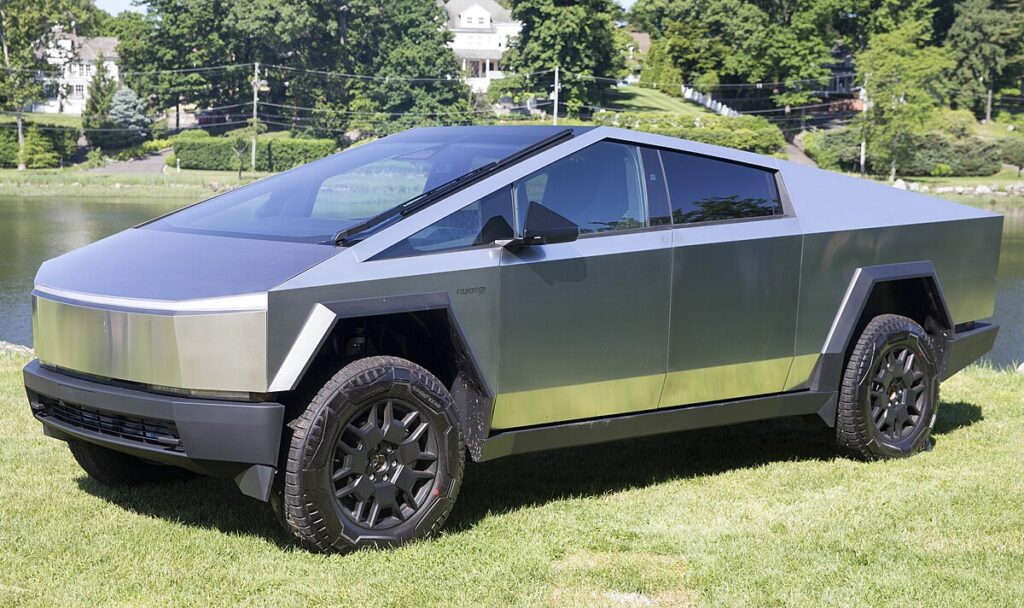 The Tesla Cybertruck, characterized by its sharp angles and flat surfaces, has sparked debates and is considered one of the ugliest cars of all time.