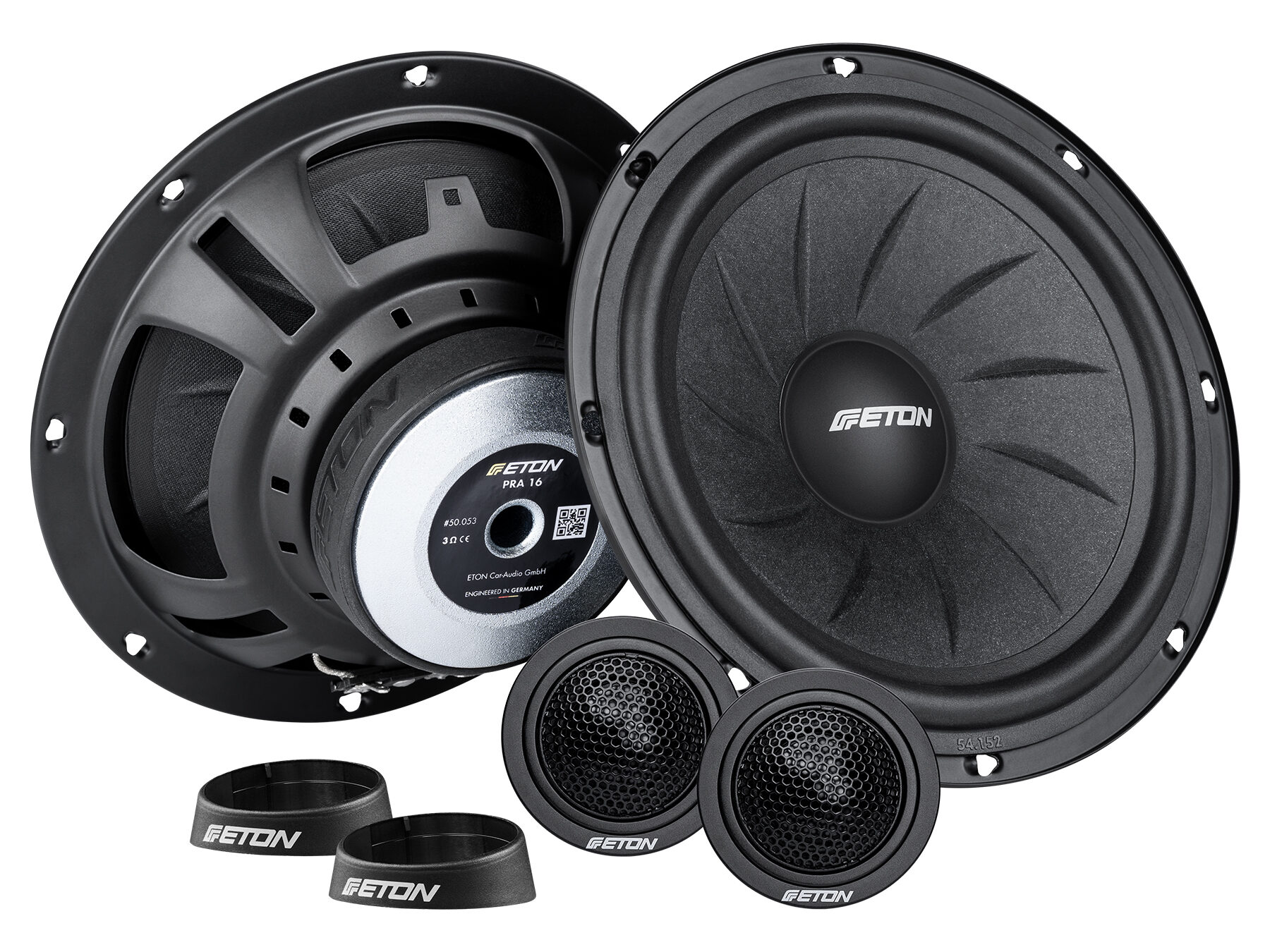 Eton car speakers, showcasing their design and features as some of the best car speakers for bass.