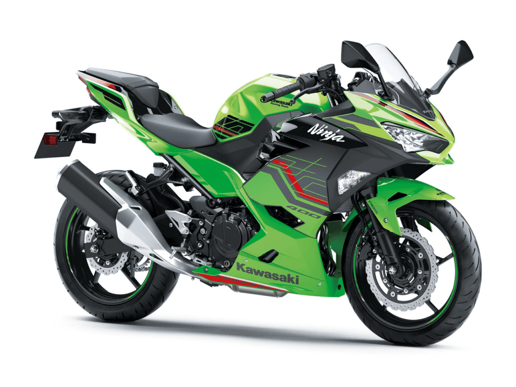 Kawasaki Ninja 400 - A top choice for beginner sport bikes, featuring a powerful engine and nimble handling.