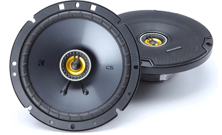 KICKER car speakers, recognized as some of the best car speakers for bass and audio performance.