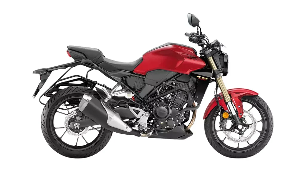 Honda CB300R ABS street bike with liquid-cooled engine and agile handling