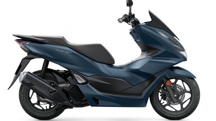 Honda PCX125, an urban scooter among the most fuel efficient motorcycles.