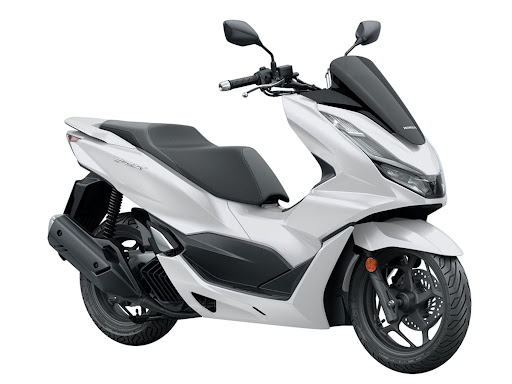 Honda PCX150 scooter with liquid-cooled engine, perfect for city rides